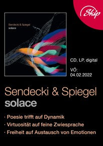 Second album of SENDECKI & SPIEGEL already in the pipeline...and available at the SKIP Shop