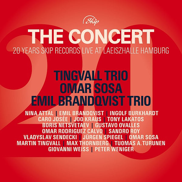 THE CONCERT - 22 unique tracks with Tingvall Trio, Omar Sosa, Emil Brandqvist Trio and many more  - all digital income will be forwarded to the artists